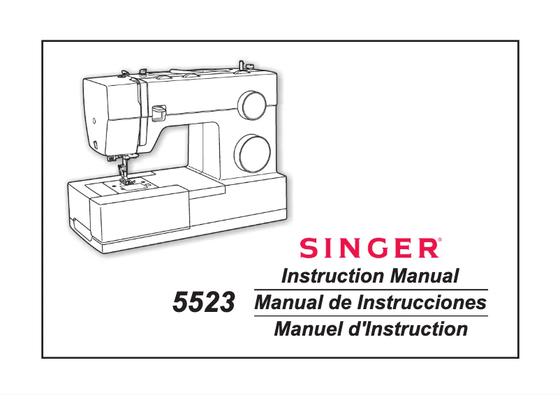 Página 1 del manual Manual de usuario Singer Scholastic 5523 