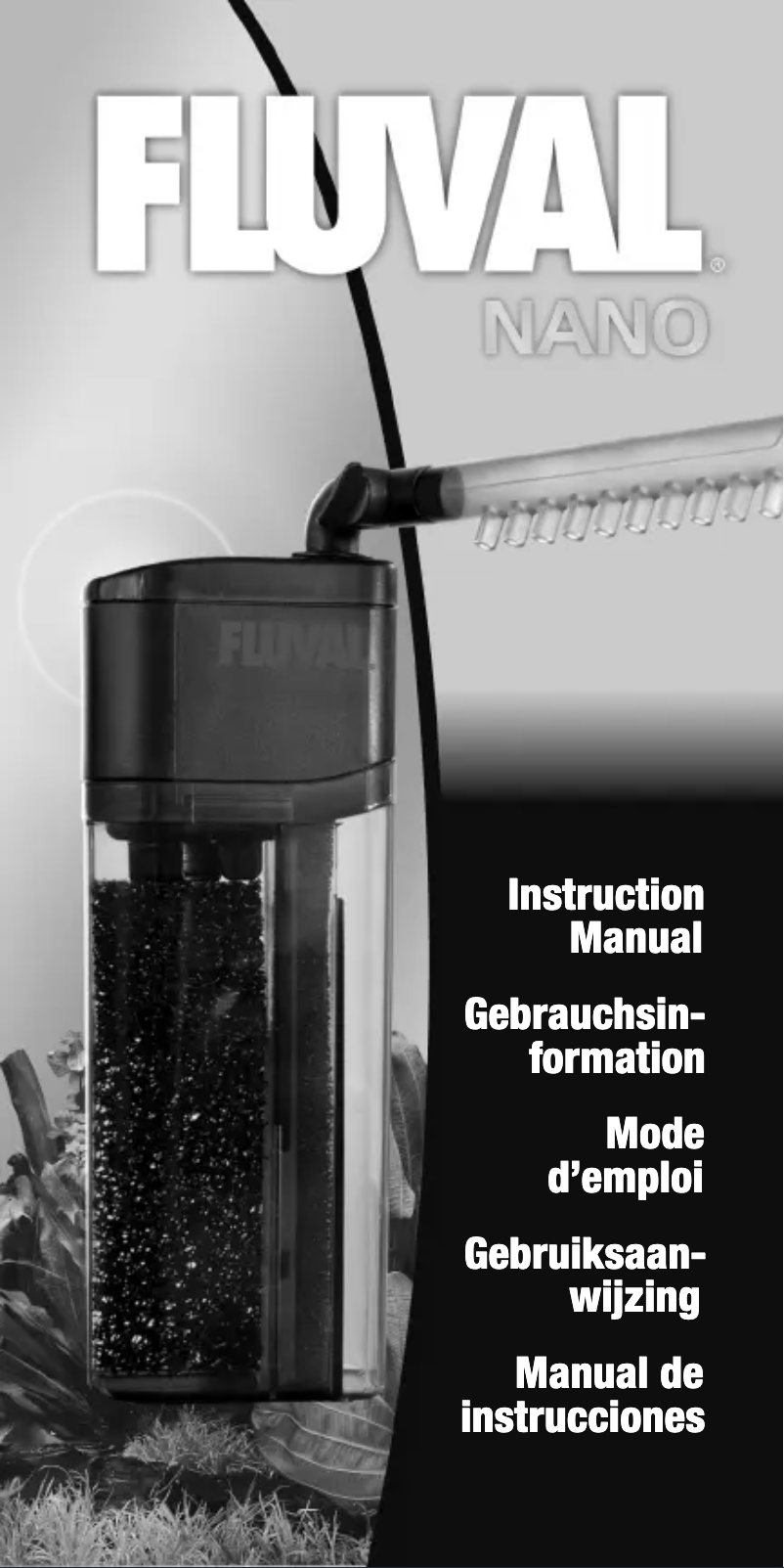 Página 1 del manual Manual de usuario Fluval Nano \