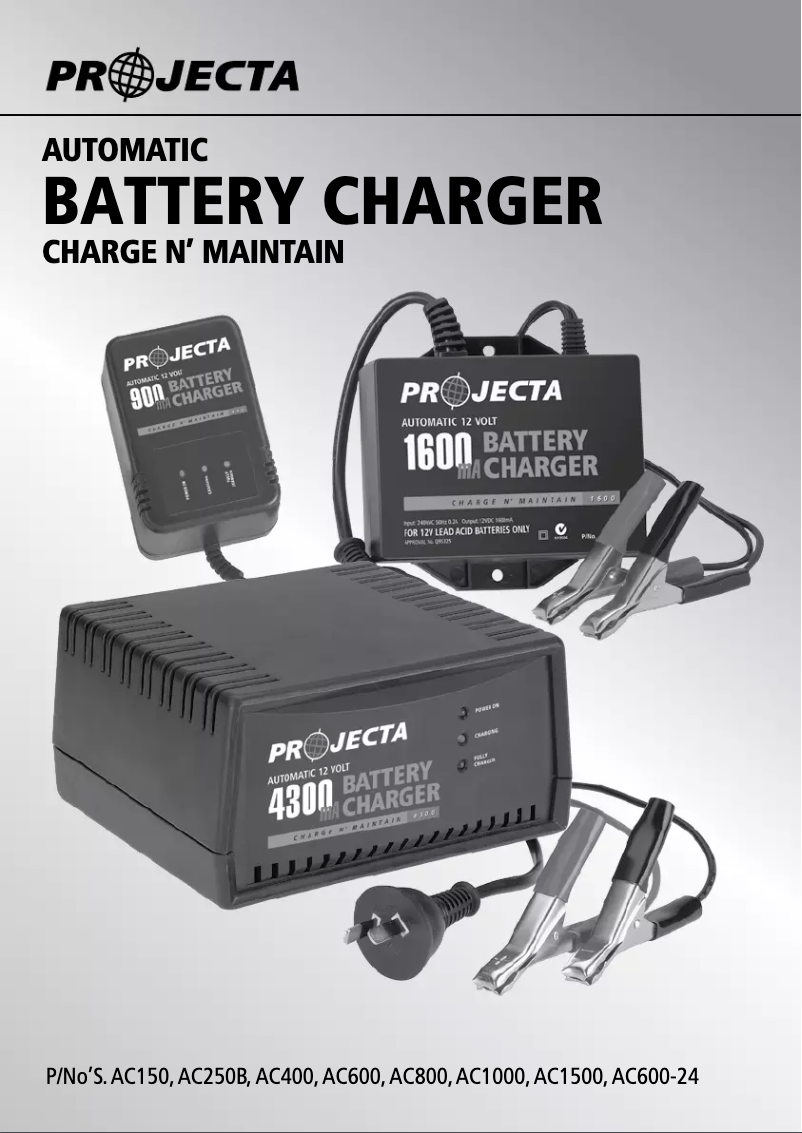 Imagen de la primera página del manual del dispositivo AC250B