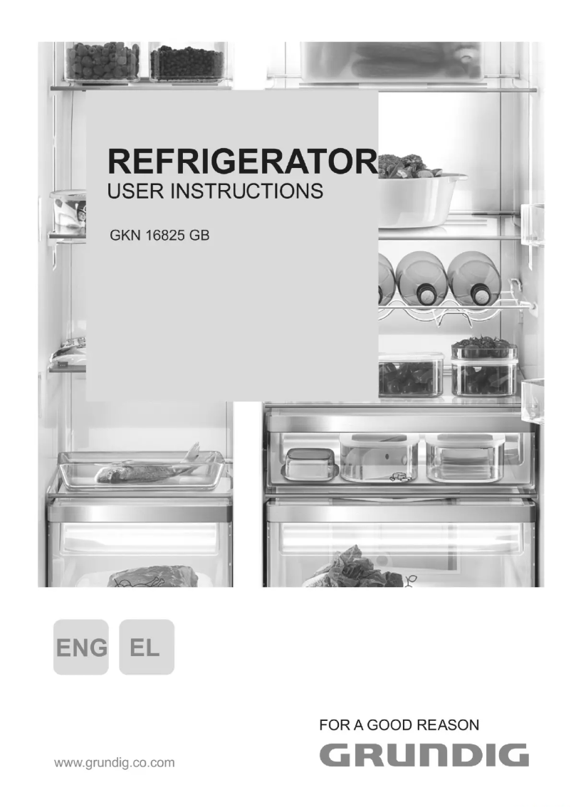 Página 1 del manual Manual de usuario Grundig GKN 16825 GB