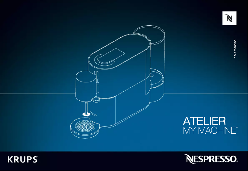 Página 1 del manual Manual de usuario Krups Nespresso Atelier XN8908