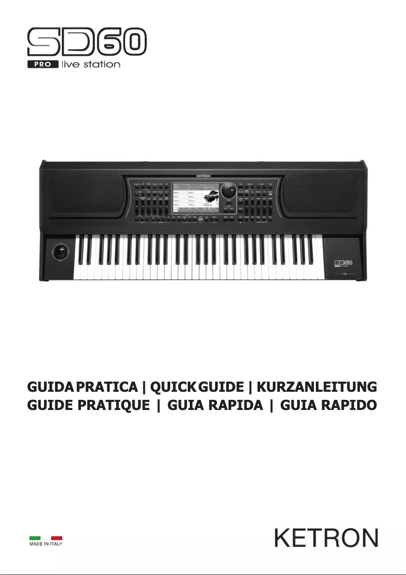 Página nº 1 - Manual de usuario Ketron SD60