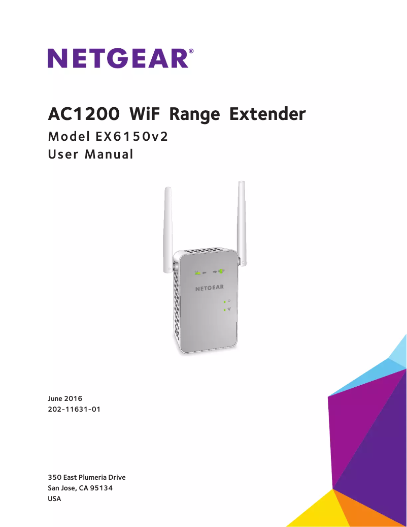 Página 1 del manual Manual de usuario Netgear EX6150v2