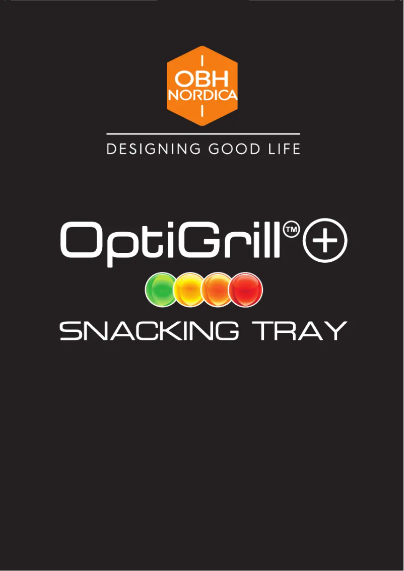 Página nº 1 - Manual de usuario OBH Nordica Optigrill+ GO7148S0