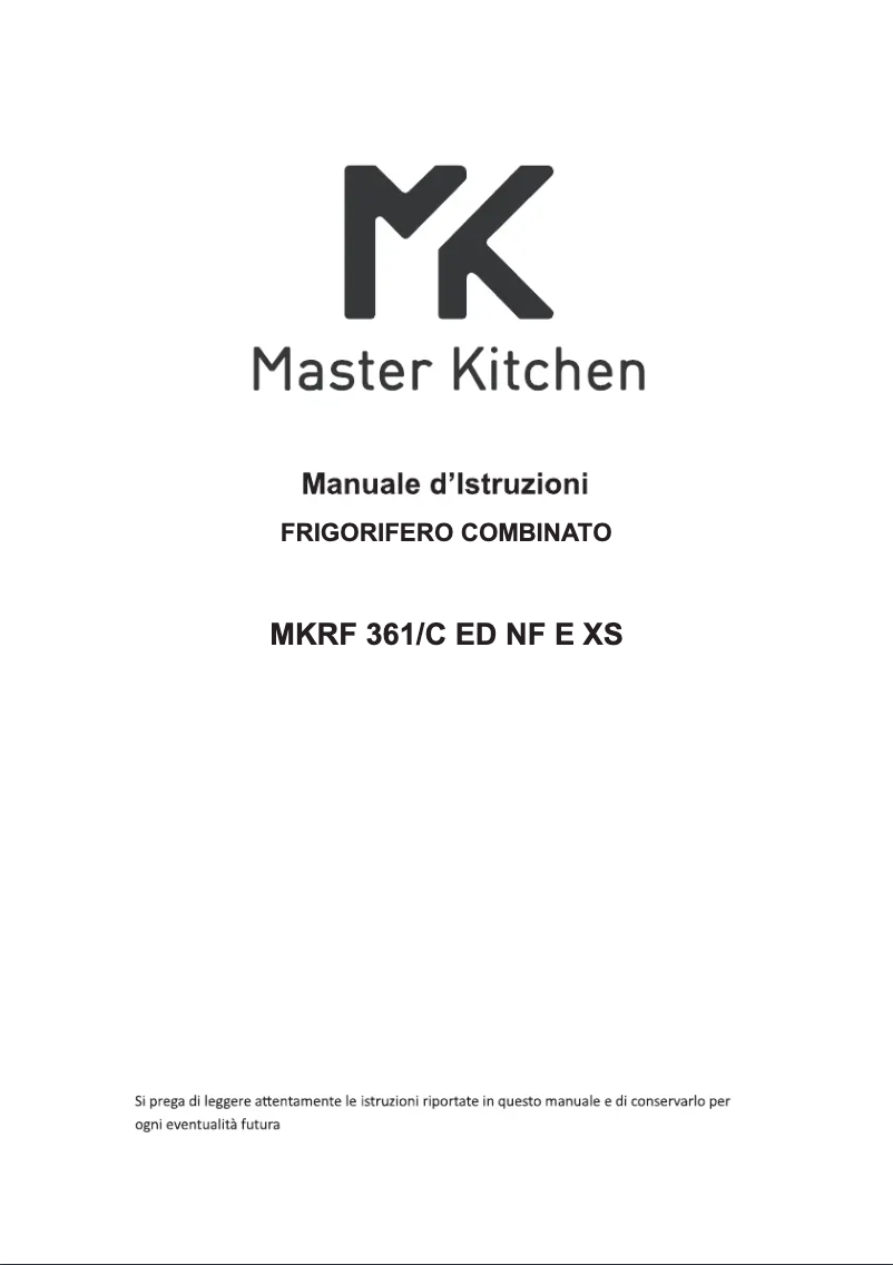 Imagen de la primera página del manual del dispositivo MKRF 361C ED NF E XS