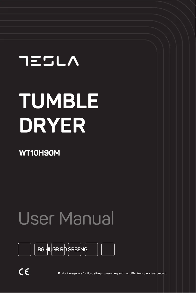 Página 1 del manual Manual de usuario Tesla WT10H90M