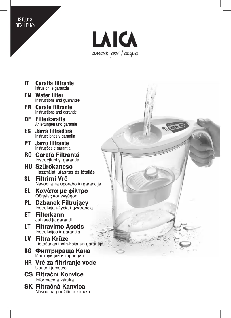 Imagen de la primera página del manual del dispositivo W11-BF