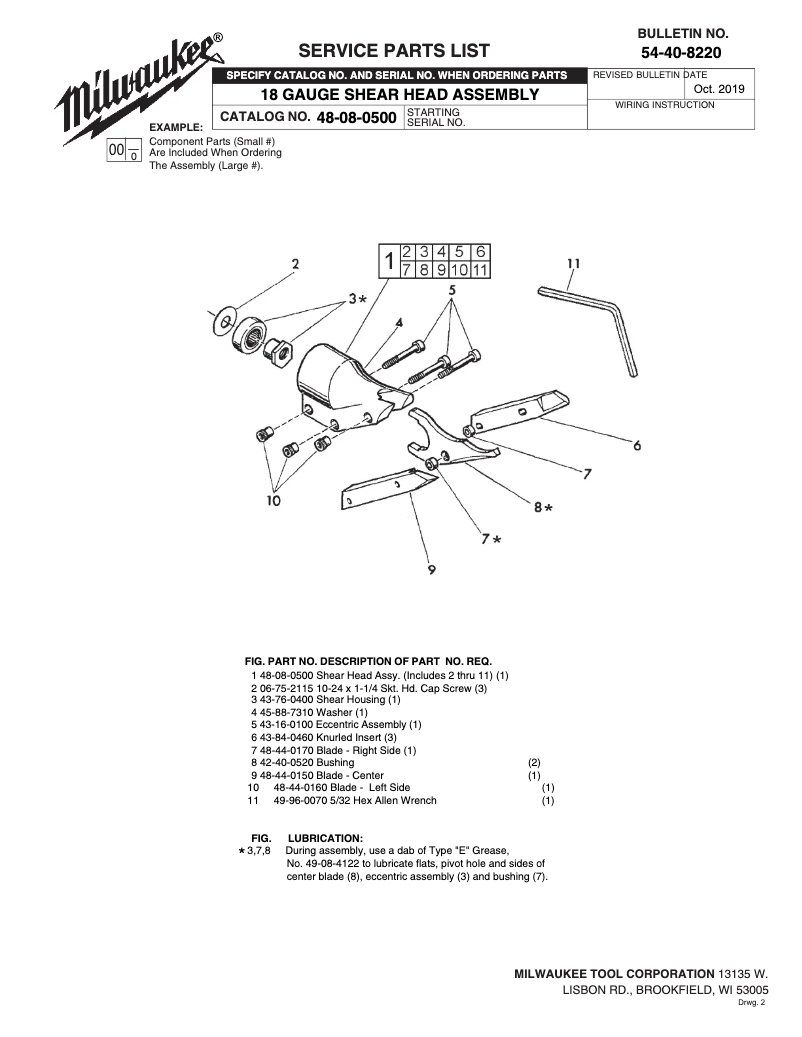 Imagen de la primera página del manual del dispositivo 48-44-0170