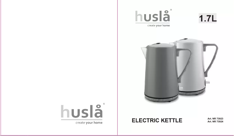 Página 1 del manual Manual de usuario Husla 73924