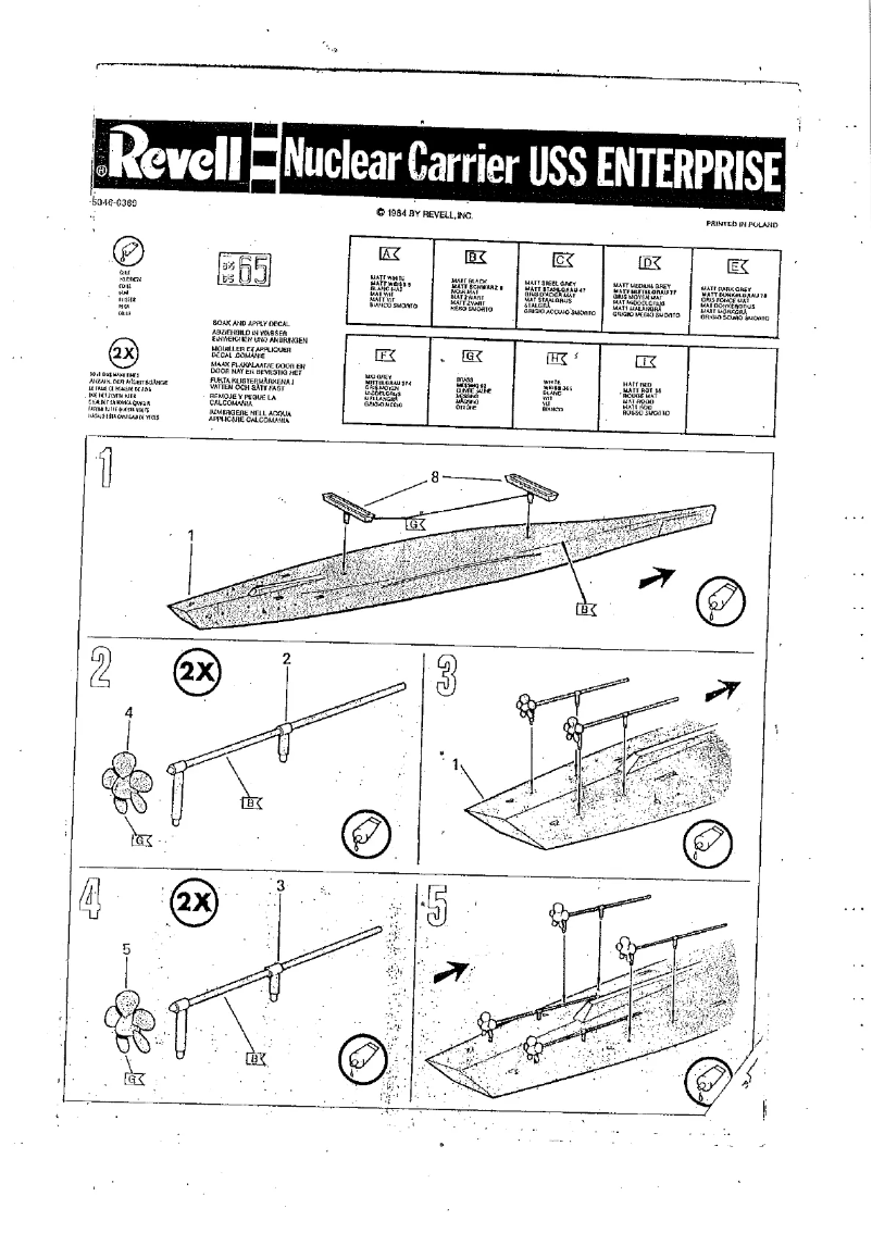 Imagen de la primera página del manual del dispositivo U.S.S. Enterprise