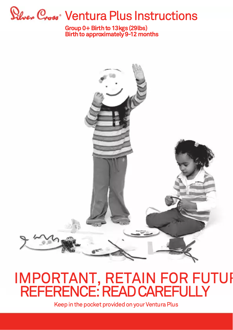 Página nº 1 - Manual de usuario Silver Cross Ventura