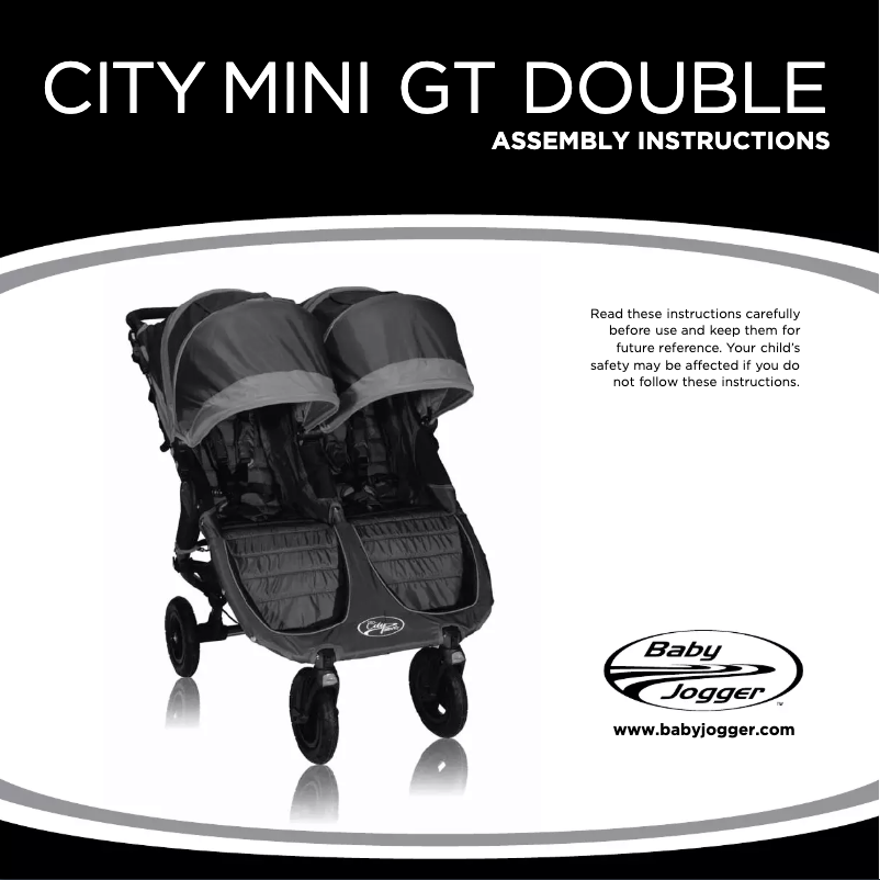 Página 1 del manual Manual de usuario Baby Jogger City Mini GT Double