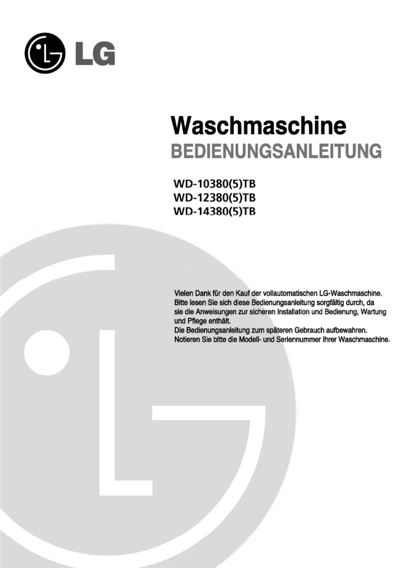 Imagen de la primera página del manual del dispositivo WD-10380(5)TB