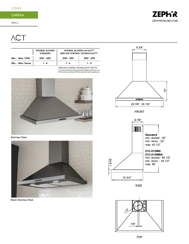 Imagen de la primera página del manual del dispositivo Ombra ZOM-E36BS