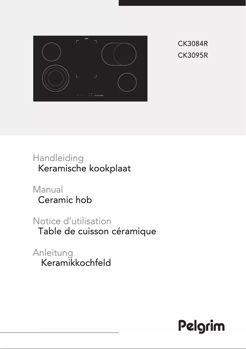 Página 1 del manual Manual de usuario Pelgrim CK3084R