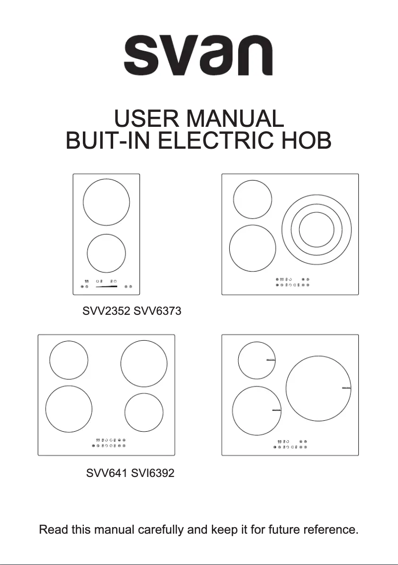 Imagen de la primera página del manual del dispositivo SVV641