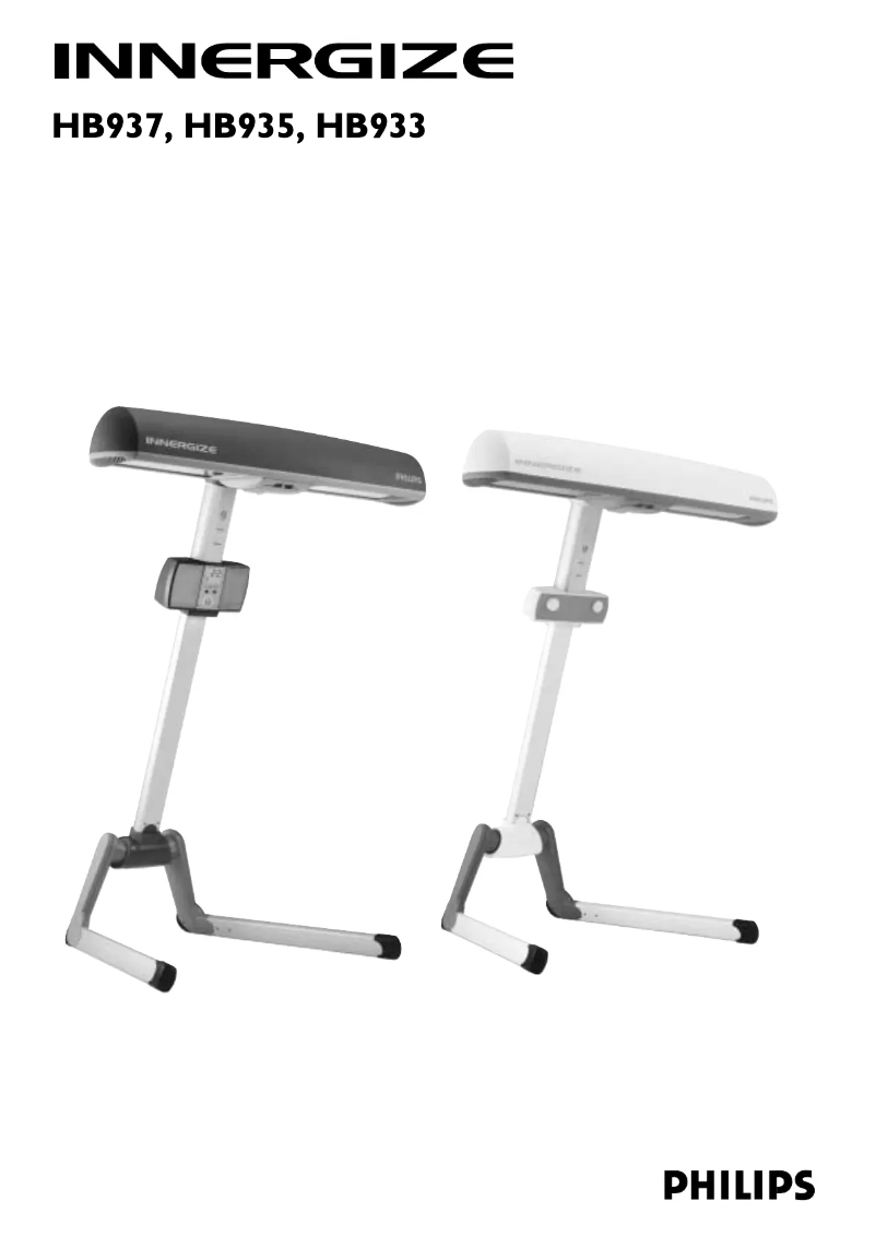 Imagen de la primera página del manual del dispositivo HB 933