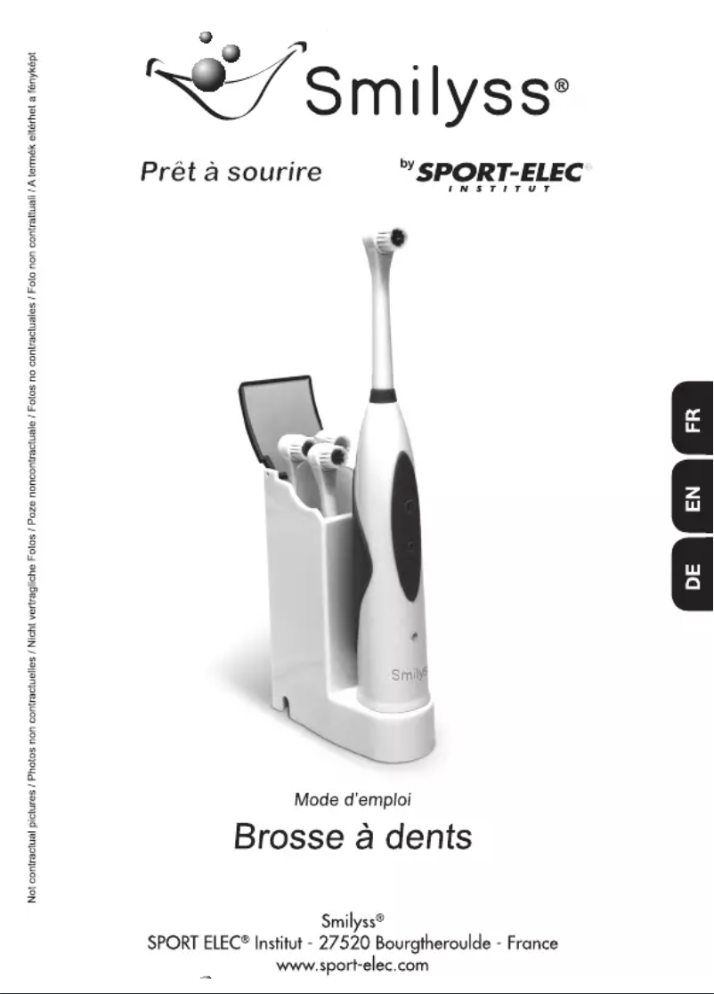 Página 1 del manual Manual de usuario Sport-Elec Smilyss KHET010