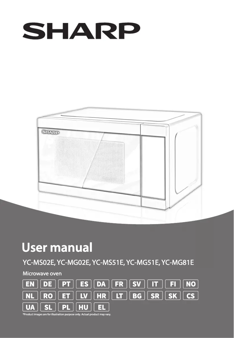 Imagen de la primera página del manual del dispositivo YC-MG02E-S