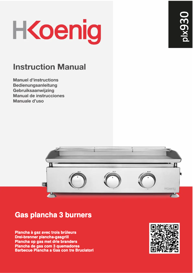 Imagen de la primera página del manual del dispositivo PLX930