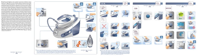 Página 1 del manual Manual de usuario Tefal Express Anti-Calc SV8054