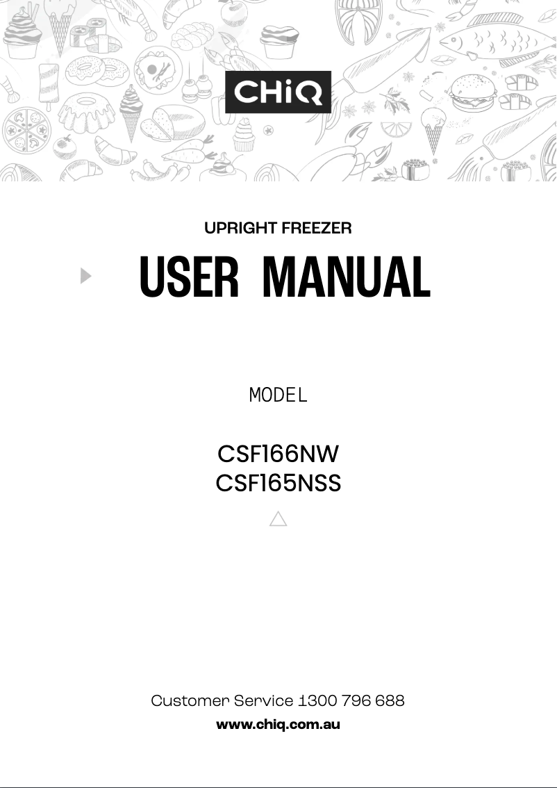 Página 1 del manual Manual de usuario CHiQ CSF166NW