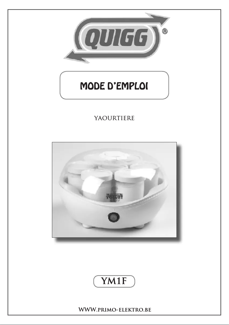 Imagen de la primera página del manual del dispositivo YM1
