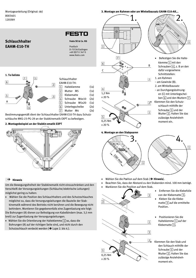 Imagen de la primera página del manual del dispositivo EAHM-E10-TH