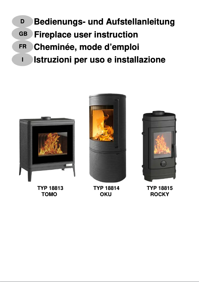 Imagen de la primera página del manual del dispositivo Rocky