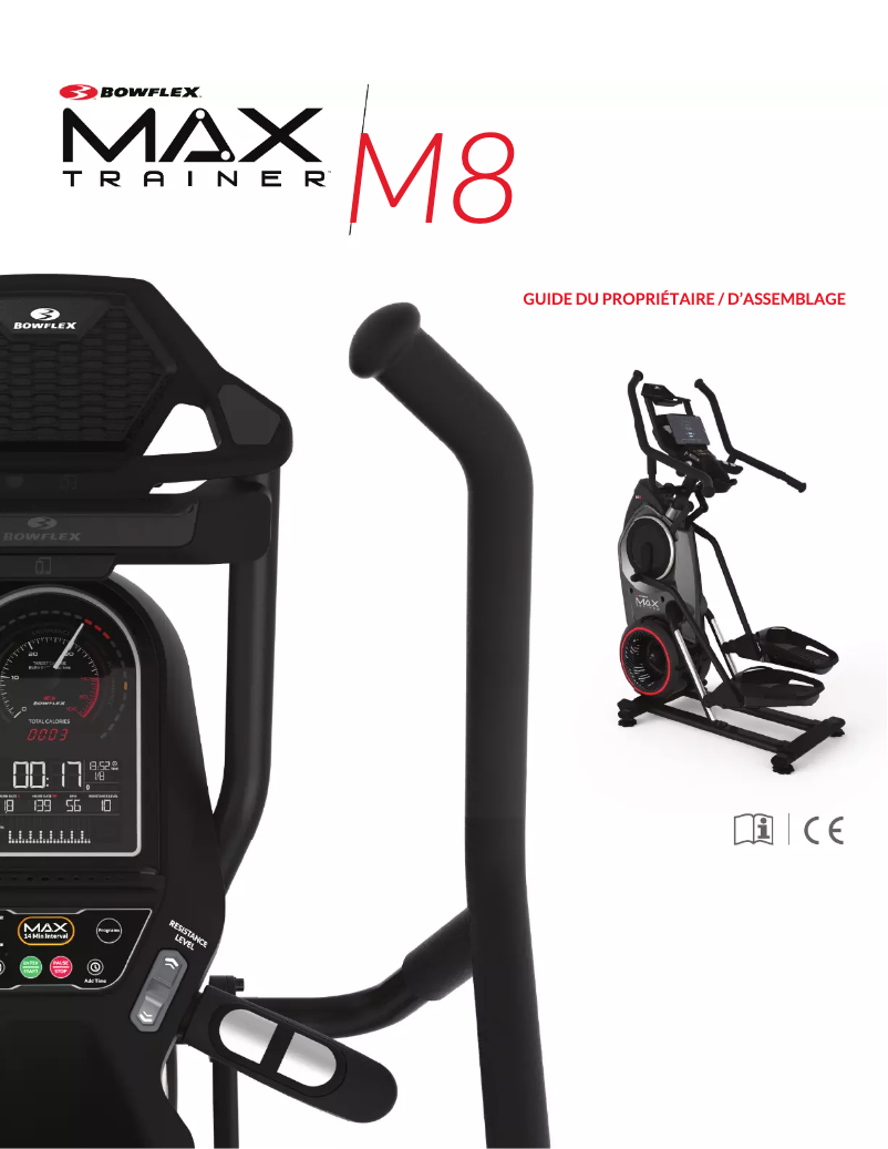 Página nº 1 - Manual de usuario Bowflex Max Trainer M8i