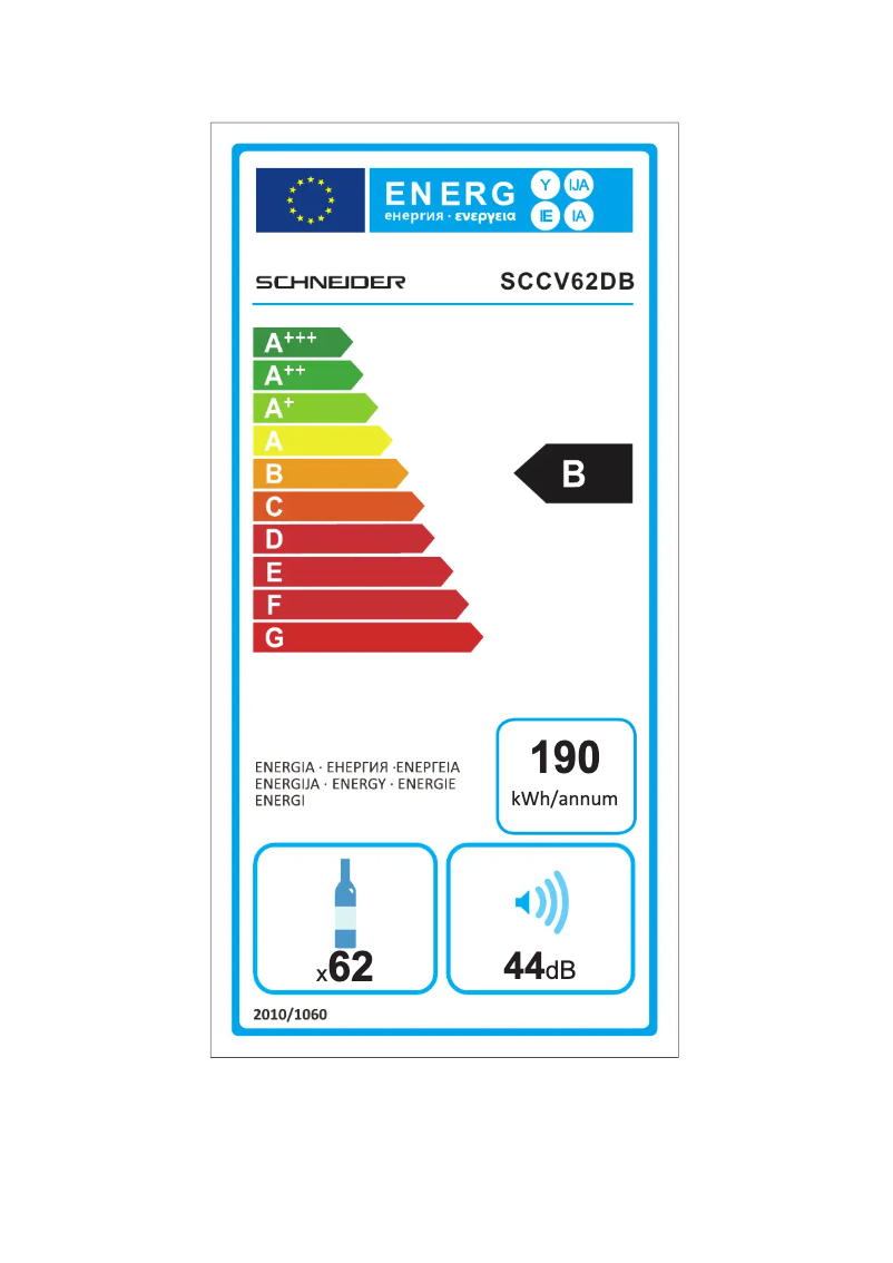 Imagen de la primera página del manual del dispositivo SCCV62DB
