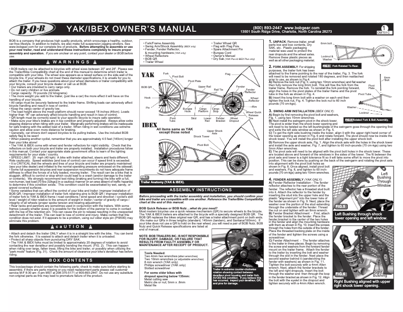 Página 1 del manual Manual de usuario B.O.B. Ibex