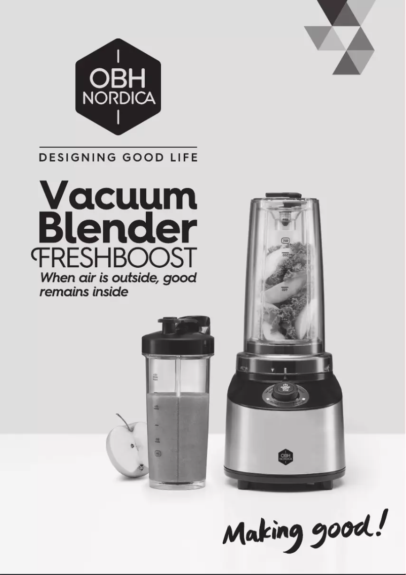 Imagen de la primera página del manual del dispositivo Freshboost