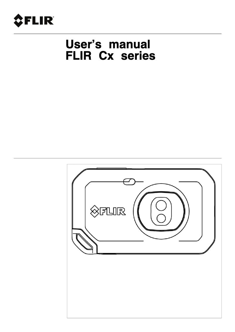Página nº 1 - Manual de usuario FLIR C5