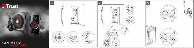 Página nº 1 - Manual de usuario Trust Tytan GXT 38