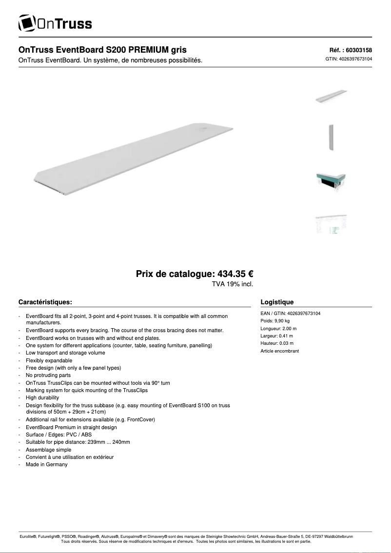 Imagen de la primera página del manual del dispositivo EventBoard S200 PREMIUM