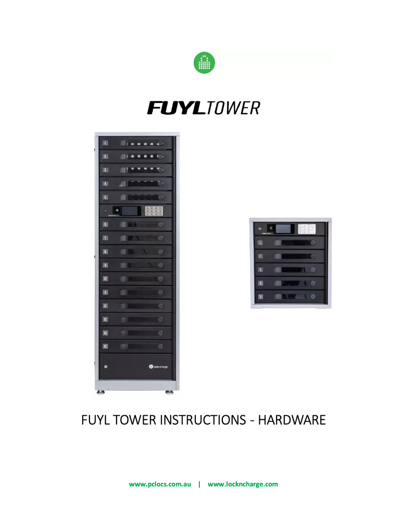 Imagen de la primera página del manual del dispositivo FUYL Tower 5