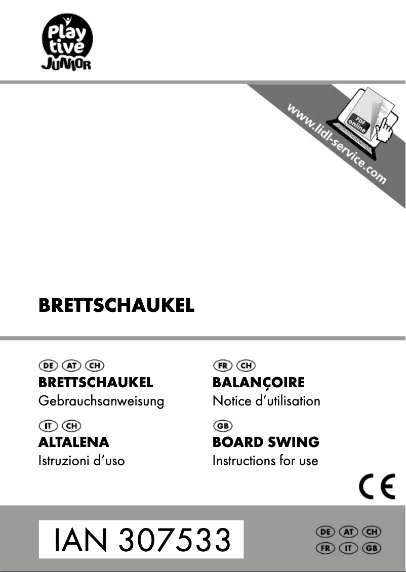 Imagen de la primera página del manual del dispositivo IAN 307533