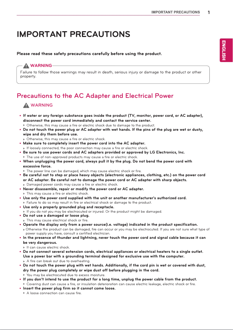 Imagen de la primera página del manual del dispositivo 22MB35PY-I