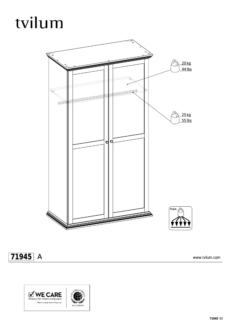 Imagen de la primera página del manual del dispositivo 71945