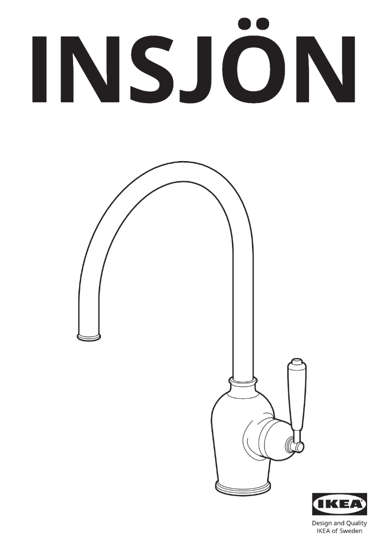 Página 1 del manual Manual de usuario Ikea INSJÖN 203.701.23