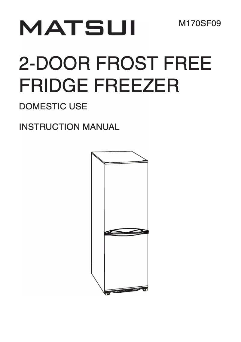 Imagen de la primera página del manual del dispositivo M170SF09