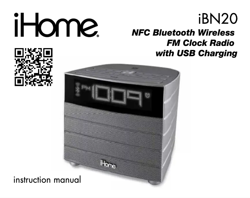 Imagen de la primera página del manual del dispositivo IBN20