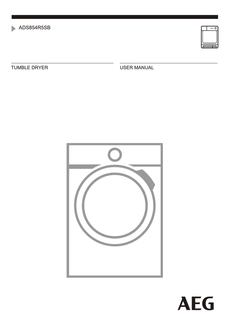 Imagen de la primera página del manual del dispositivo ADS854R5SB