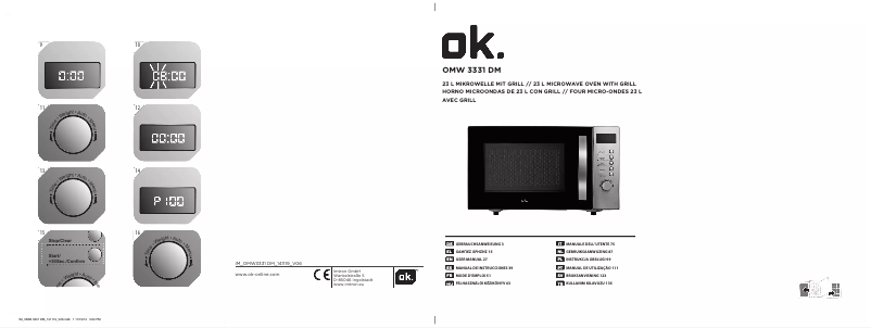 Página 1 del manual Manual de usuario OK OMW 3331 DM