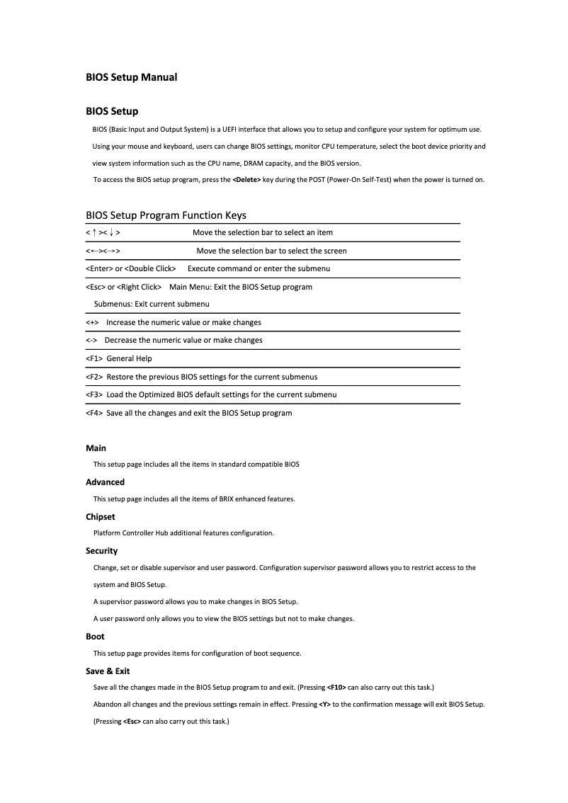 Imagen de la primera página del manual del dispositivo GB-BXi3H-5010-BN