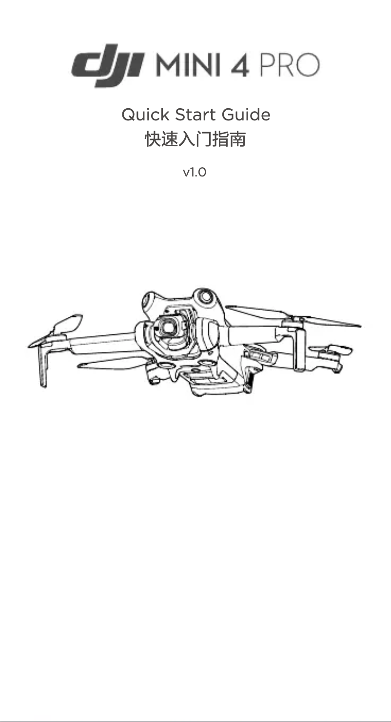 Página 1 del manual Guía de inicio rápido DJI Mini 4 Pro
