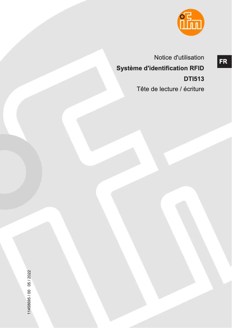 Página 1 del manual Manual de usuario IFM DTI513
