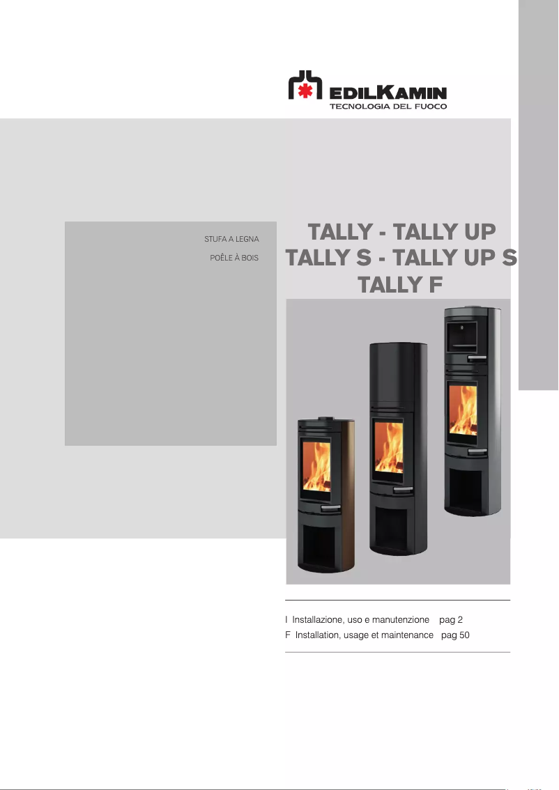 Imagen de la primera página del manual del dispositivo TALLY