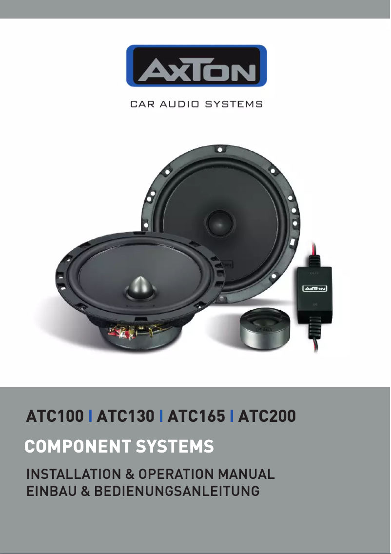Imagen de la primera página del manual del dispositivo ATC100